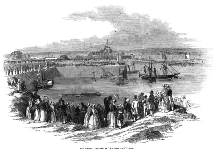Framed Print : Jersey / Victoria Pier Framed Print : Jersey / Victoria Pier