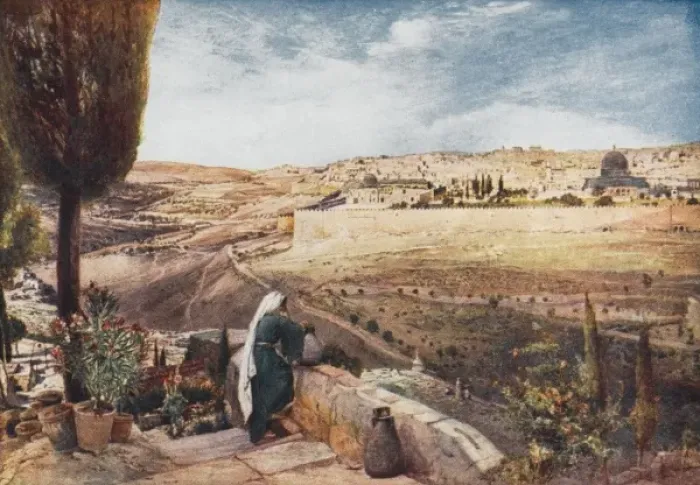 Framed Print : Jerusalem 1912 Framed Print : Jerusalem 1912