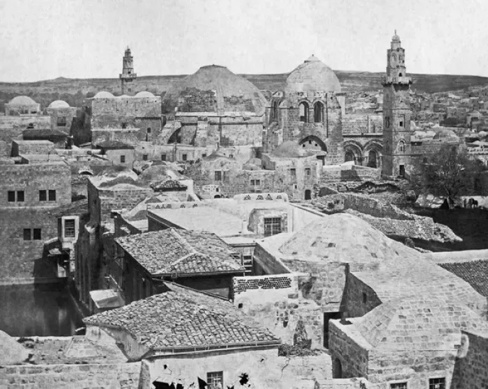 Framed Print : Jerusalem circa 1861 Framed Print : Jerusalem circa 1861