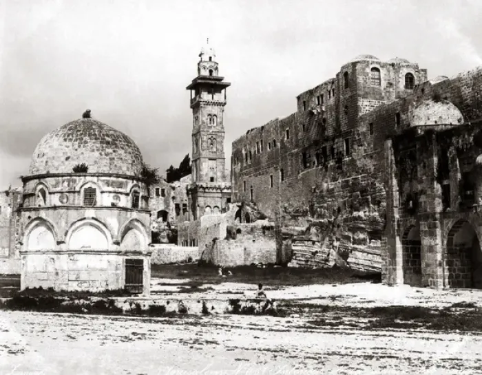 Framed Print : Jerusalem, circa 1870s