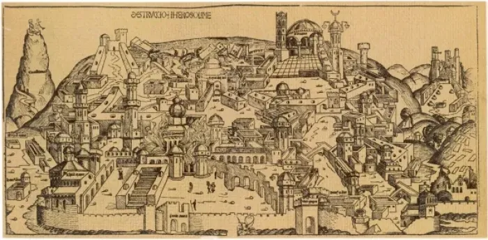 Framed Print : Jerusalem Destroyed Framed Print : Jerusalem Destroyed