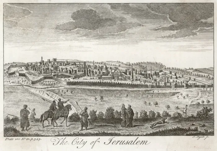 Framed Print : Jerusalem / General C1750 Framed Print : Jerusalem / General C1750