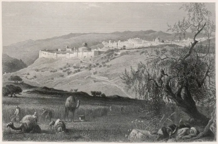 Framed Print : Jerusalem / General C1850 Framed Print : Jerusalem / General C1850