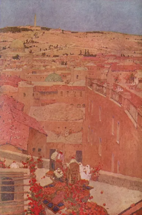 Framed Print : Jerusalem / Mount Olives Framed Print : Jerusalem / Mount Olives