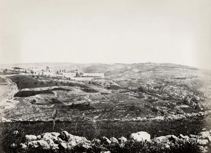 Framed Print : Jerusalem with Siloam and the Mount of Olives Framed Print : Jerusalem with Siloam and the Mount of Olives