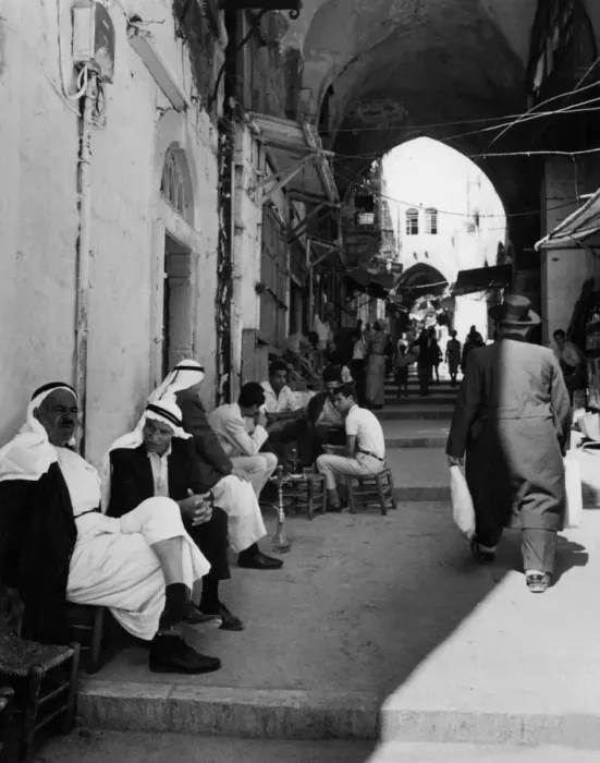 Framed Print : Jerusalem Street Scene