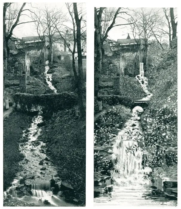 Framed Print : Jesmond Dene Mill Lade