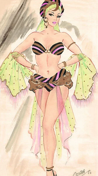 Jessie - Murrays Cabaret Club costume design
