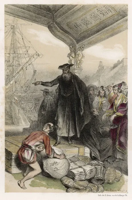 Framed Print : JESUIT TRADE, JAPAN Framed Print : JESUIT TRADE, JAPAN
