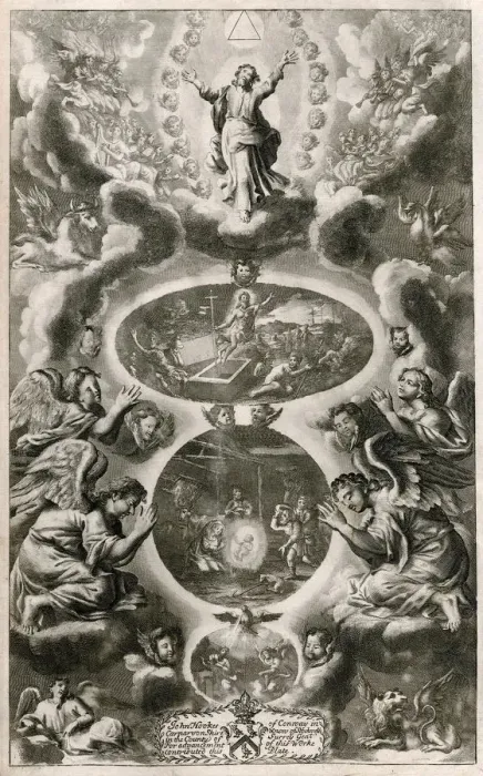 Framed Print : JESUS AND ANGELS Framed Print : JESUS AND ANGELS