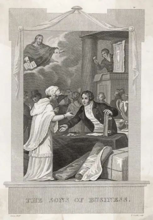 Framed Print : Jesus Blesses Business Framed Print : Jesus Blesses Business
