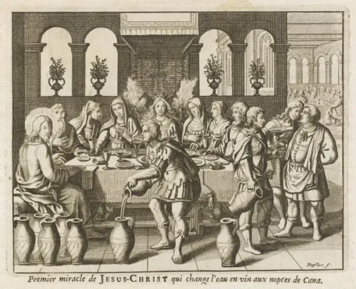 Framed Print : Jesus at Cana Marriage Framed Print : Jesus at Cana Marriage