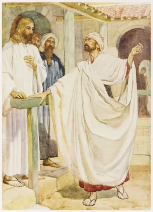 Framed Print : Jesus at Capernaum Framed Print : Jesus at Capernaum