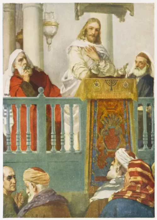 Framed Print : Jesus at Capernaum Framed Print : Jesus at Capernaum