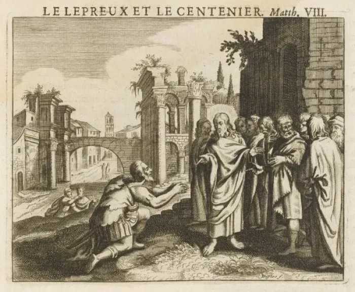 Framed Print : Jesus & Centurion Framed Print : Jesus & Centurion