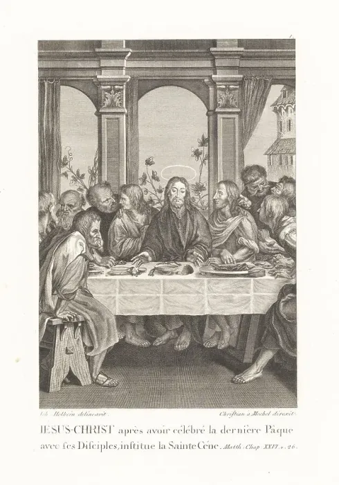 Framed Print : Jesus Christ and the apostles at the Last Supper Framed Print : Jesus Christ and the apostles at the Last Supper