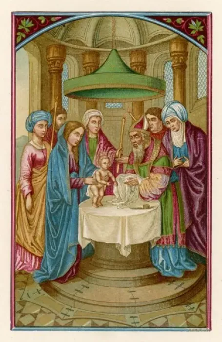 Framed Print : Jesus Circumcised Framed Print : Jesus Circumcised