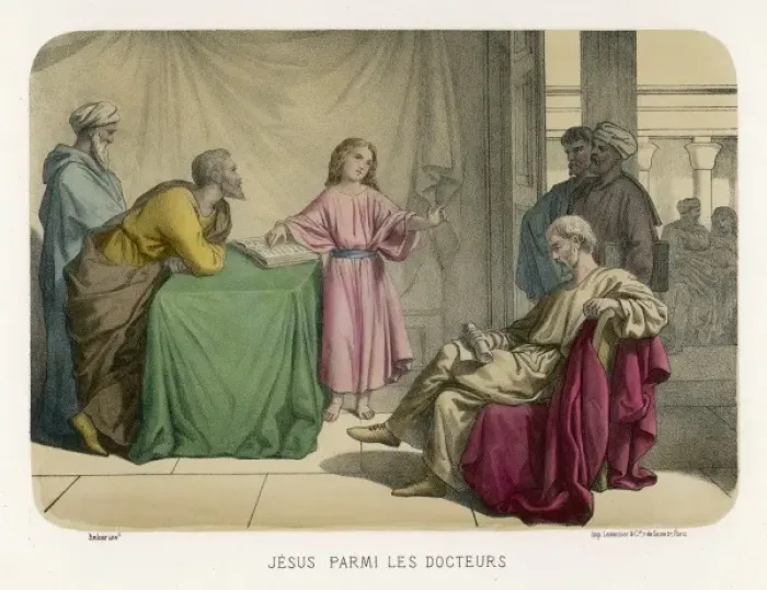 Framed Print : Jesus & Doctors (B. E. E. ) Framed Print : Jesus & Doctors (B. E. E. )