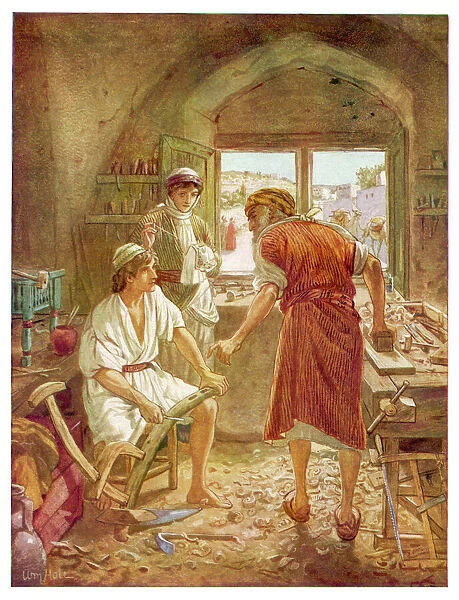 Jesus Helps Joseph