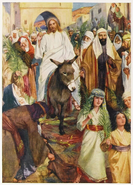 Jesus into Jerusalem