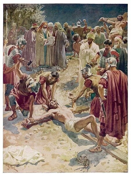 Jesus Nailed to Cross