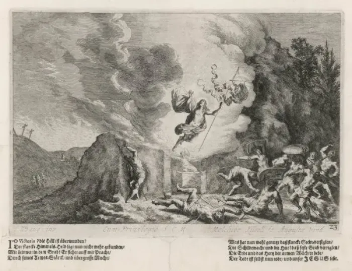Framed Print : Jesus Quits his Tomb Framed Print : Jesus Quits his Tomb