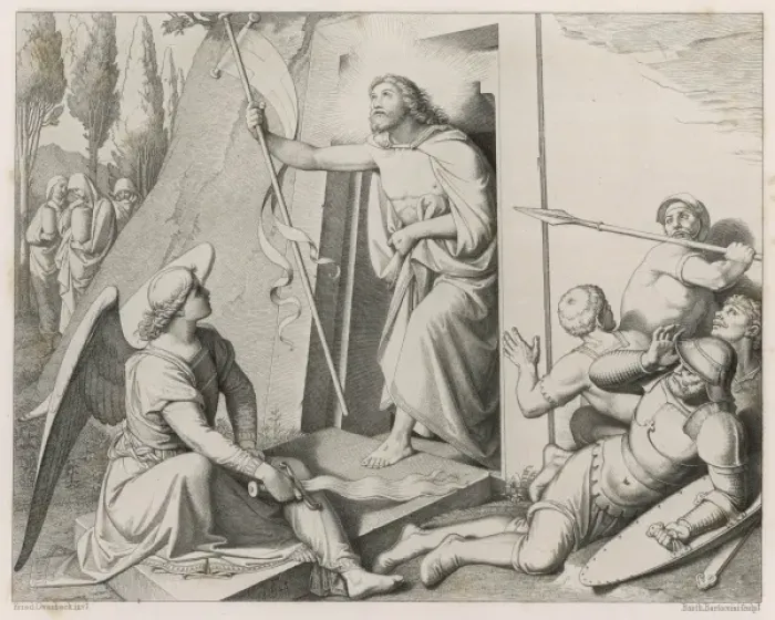 Framed Print : Jesus is Resurrected