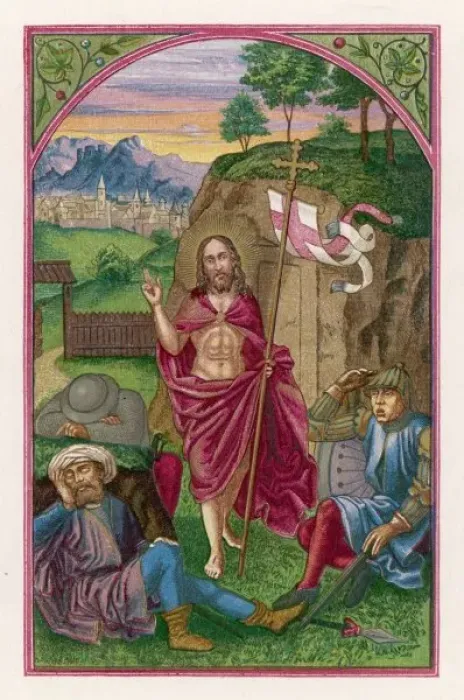 Framed Print : Jesus Resurrected Framed Print : Jesus Resurrected