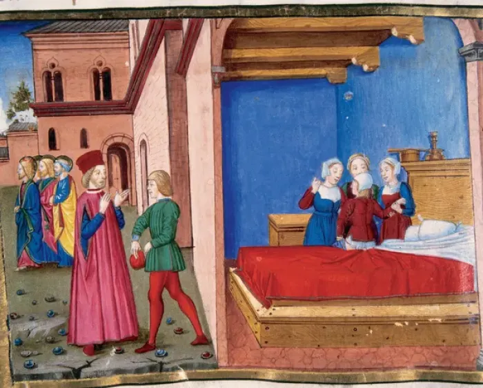 Framed Print : Jesus tells the Kings officer to come back home where he wi