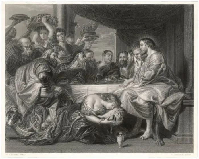 Framed Print : Jesuss Feet (Rubens) Framed Print : Jesuss Feet (Rubens)