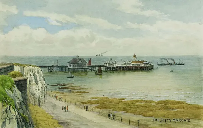 Framed Print : The Jetty, Margate, Kent Framed Print : The Jetty, Margate, Kent
