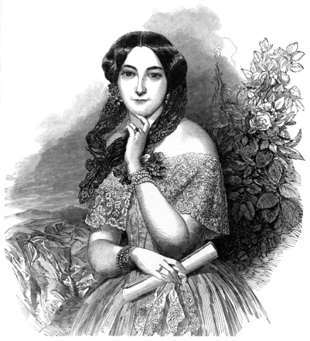 Framed Print : Jettyn Treffz - ILN 1850 Framed Print : Jettyn Treffz - ILN 1850