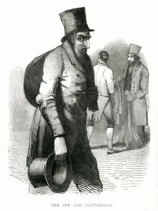 Framed Print : JEW OLD CLOTHES MAN Framed Print : JEW OLD CLOTHES MAN