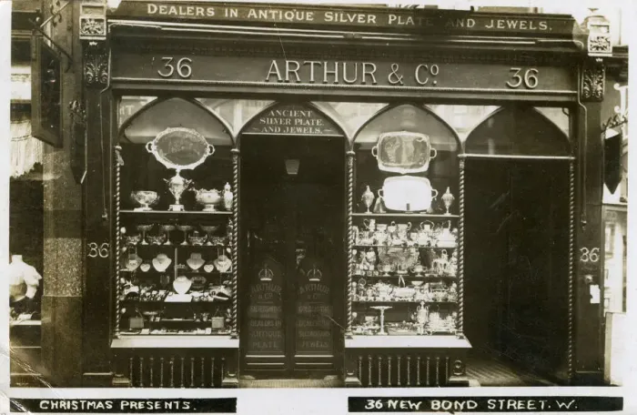 Framed Print : Jeweller and Antique Silver Dealer - Arthur & Co Framed Print : Jeweller and Antique Silver Dealer - Arthur & Co