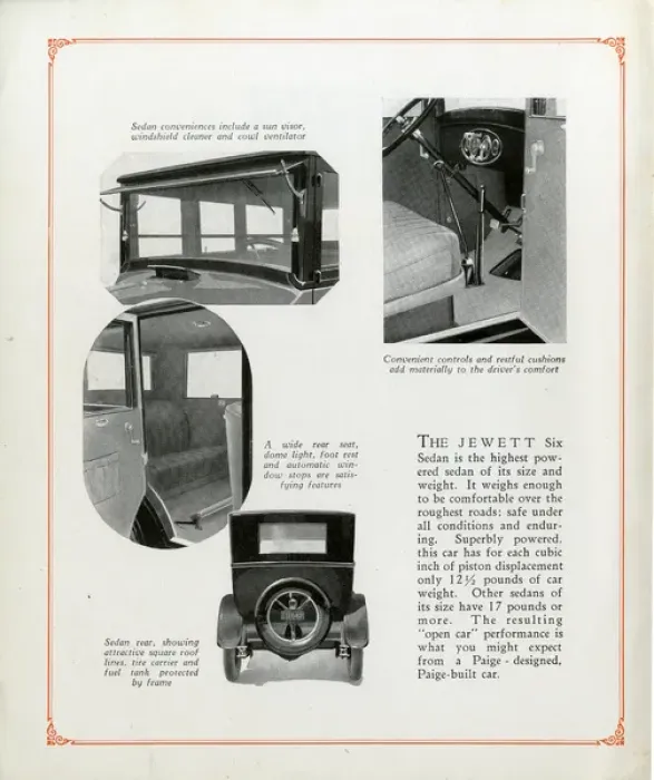 Framed Print : The Jewett Six automobile Framed Print : The Jewett Six automobile