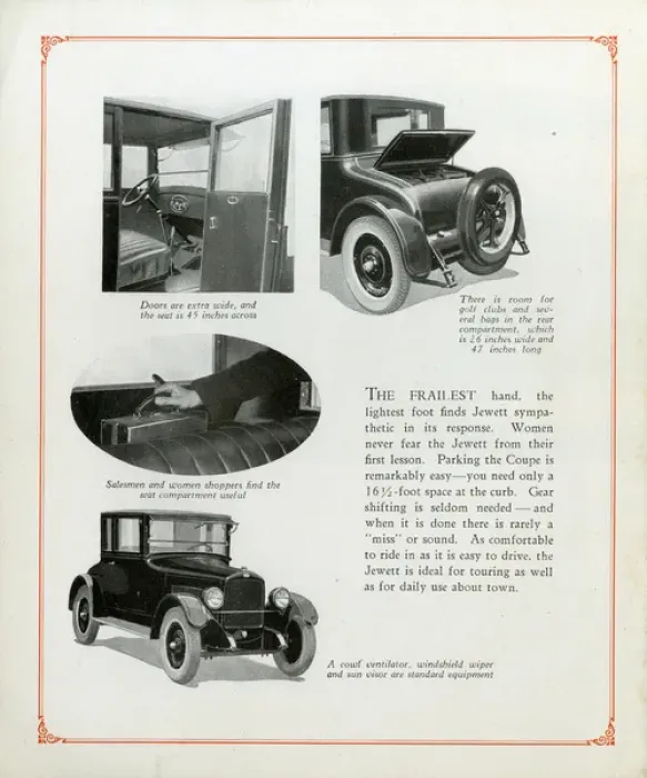 Framed Print : The Jewett Six automobile Framed Print : The Jewett Six automobile
