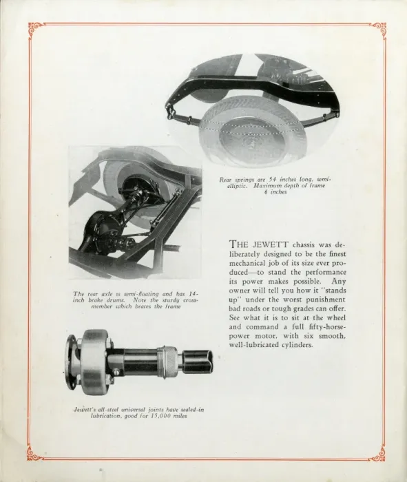 Framed Print : The Jewett Six automobile Framed Print : The Jewett Six automobile