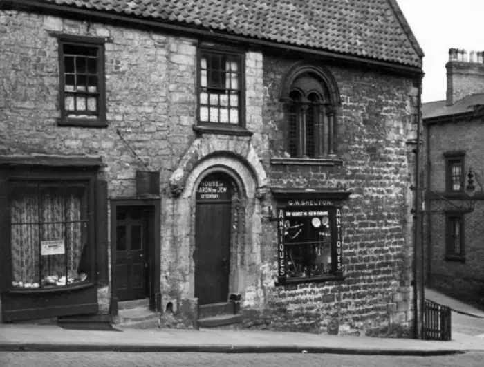 Framed Print : The Jews House, Lincoln Framed Print : The Jews House, Lincoln