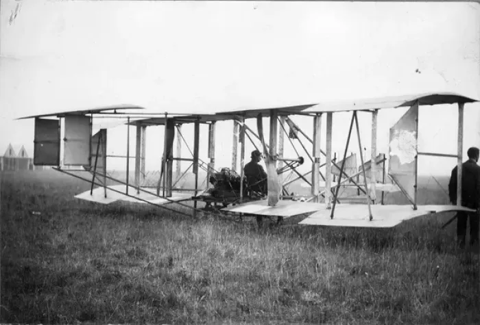 Framed Print : Jezzi Biplane 1910 Framed Print : Jezzi Biplane 1910