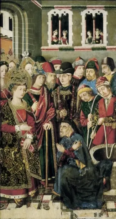 Framed Print : JIMENEZ, Miguel (1462-1505);BERNAT, Mart Framed Print : JIMENEZ, Miguel (1462-1505);BERNAT, Mart