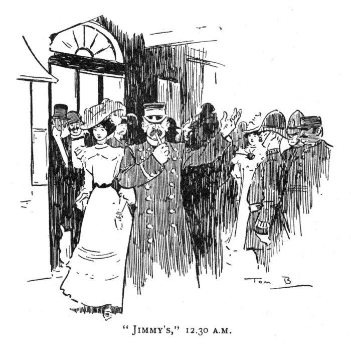 Framed Print : Jimmys restaurant, Edwardian London Framed Print : Jimmys restaurant, Edwardian London