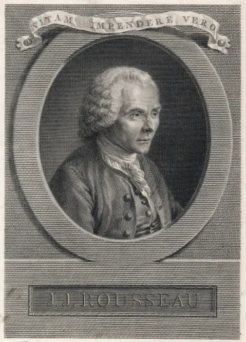 Framed Print : Jj Rousseau / Le Jeune Framed Print : Jj Rousseau / Le Jeune
