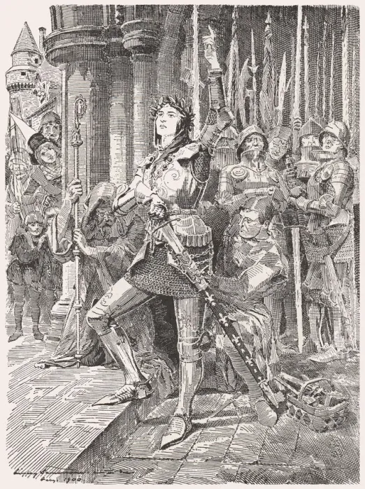 Framed Print : Joan of Arc Framed Print : Joan of Arc