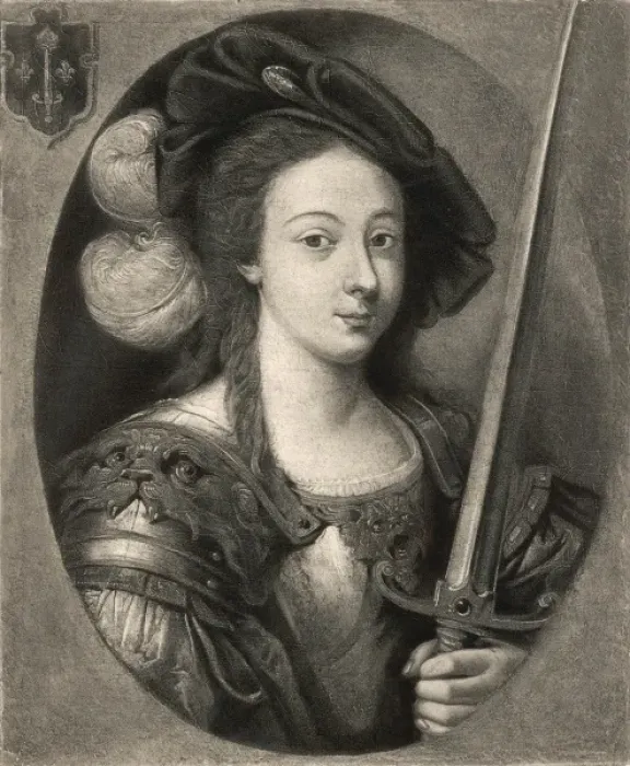 Framed Print : Joan of Arc (Deruet) Framed Print : Joan of Arc (Deruet)
