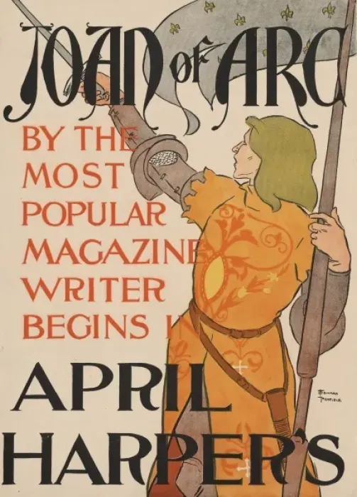 Framed Print : Joan of Arc, by the most popular magazine writer, begins in Framed Print : Joan of Arc, by the most popular magazine writer, begins in