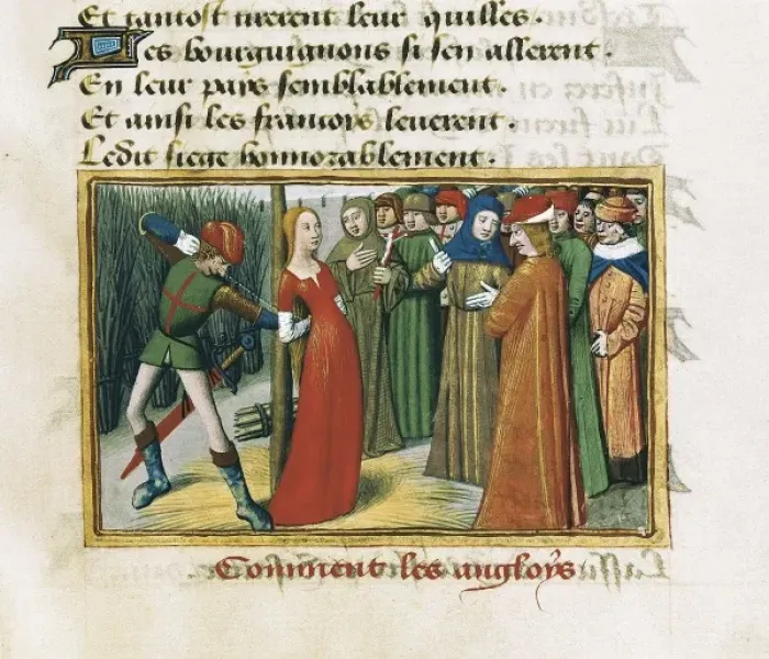 Framed Print : Joan of Arc at the stake, 1431. Fol. 71 of Framed Print : Joan of Arc at the stake, 1431. Fol. 71 of