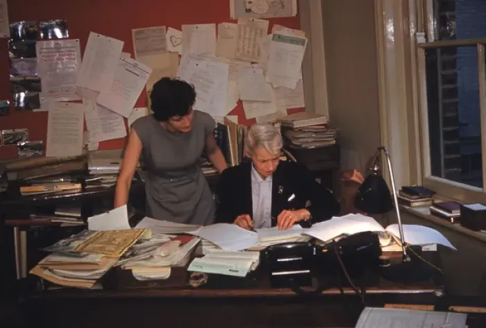 Framed Print : Joan Bradbrooke, MBE, HonCRAeS, 1908-1971 (seated), Edit? Framed Print : Joan Bradbrooke, MBE, HonCRAeS, 1908-1971 (seated), Edit?