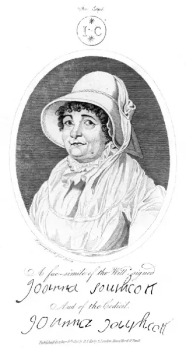 Framed Print : Joanna Southcott - prophetess Framed Print : Joanna Southcott - prophetess