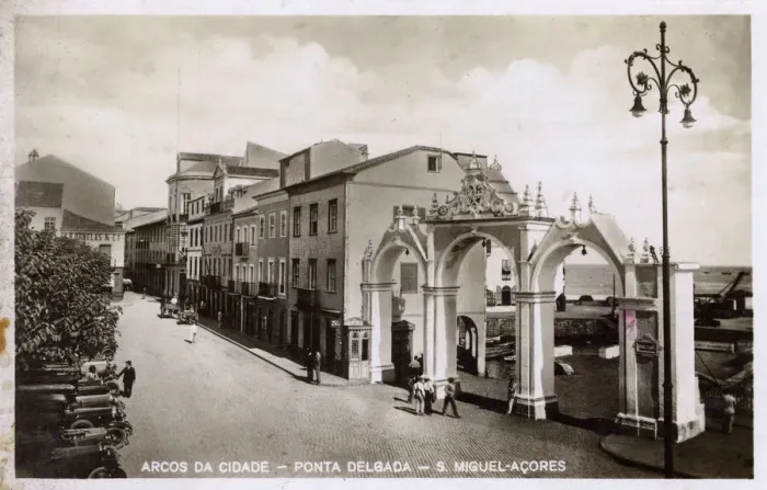 Framed Print : Joao Franco Street, Ponta Delgada, Sao Miguel Island, Azores Framed Print : Joao Franco Street, Ponta Delgada, Sao Miguel Island, Azores