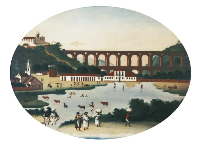 Framed Print : JOAQUIM, Leandro (1738-1798). View of the Lagoon Framed Print : JOAQUIM, Leandro (1738-1798). View of the Lagoon